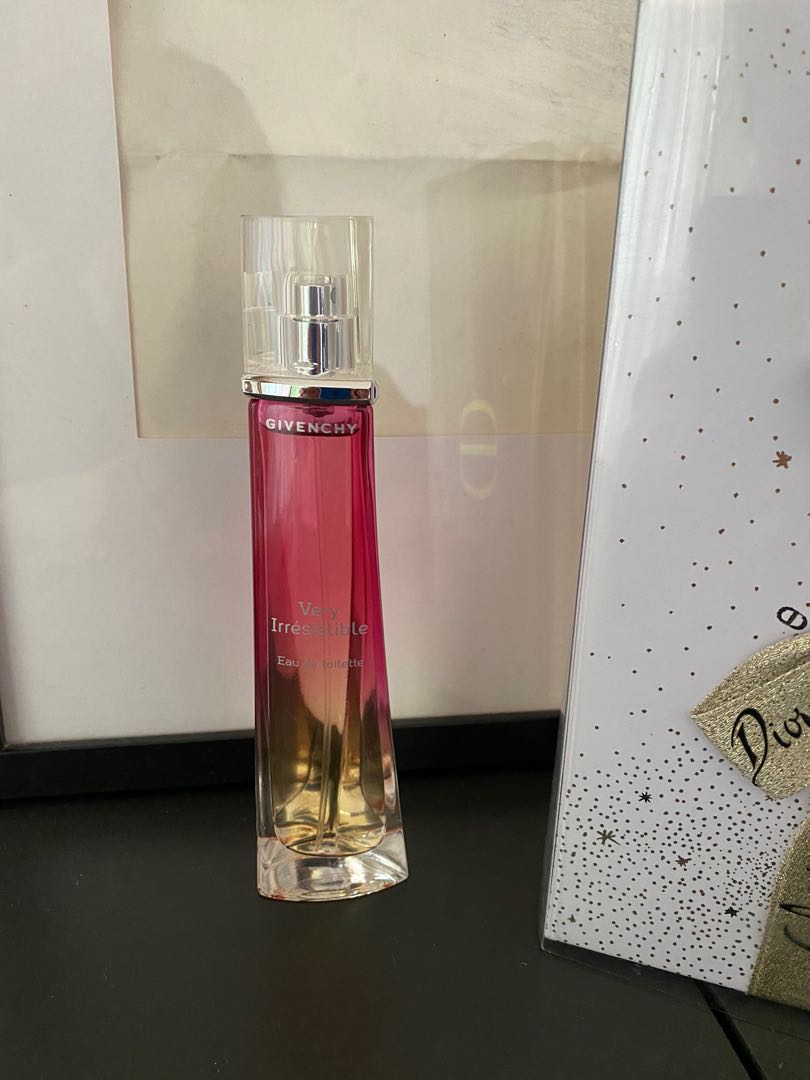 Free shipping-Authentic Givenchy Very Irresistible perfume-big size, Beauty  & Personal Care, Fragrance & Deodorants on Carousell