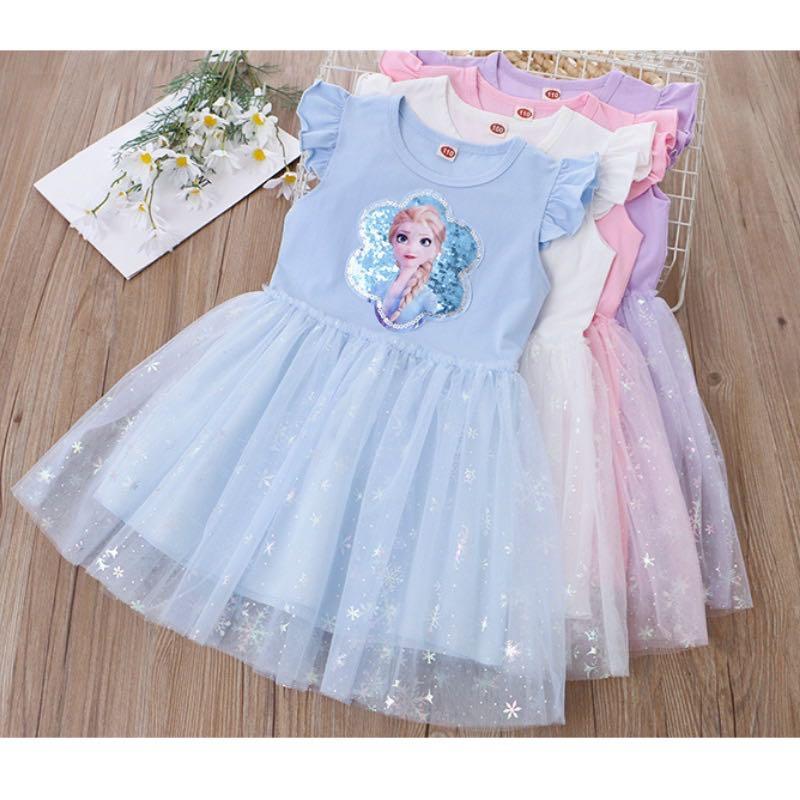 Elsa snowflake dress hotsell