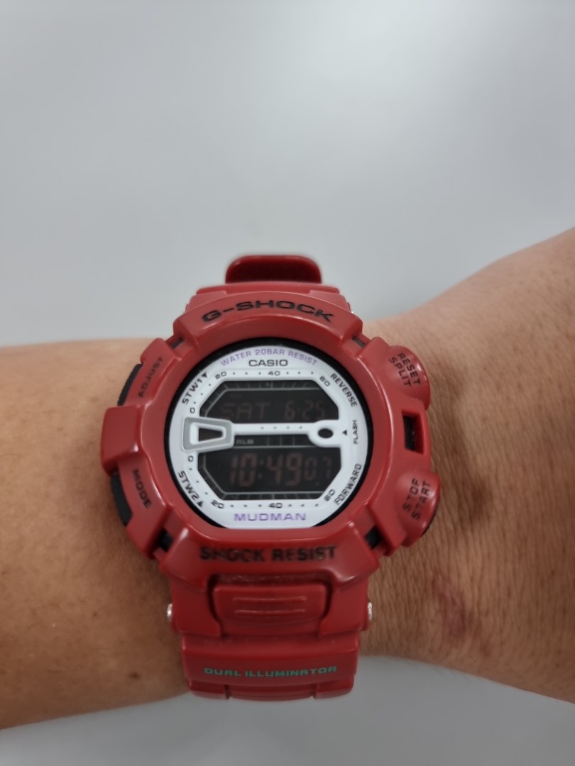 G shock mudman red Men s Fashion Watches Accessories Watches