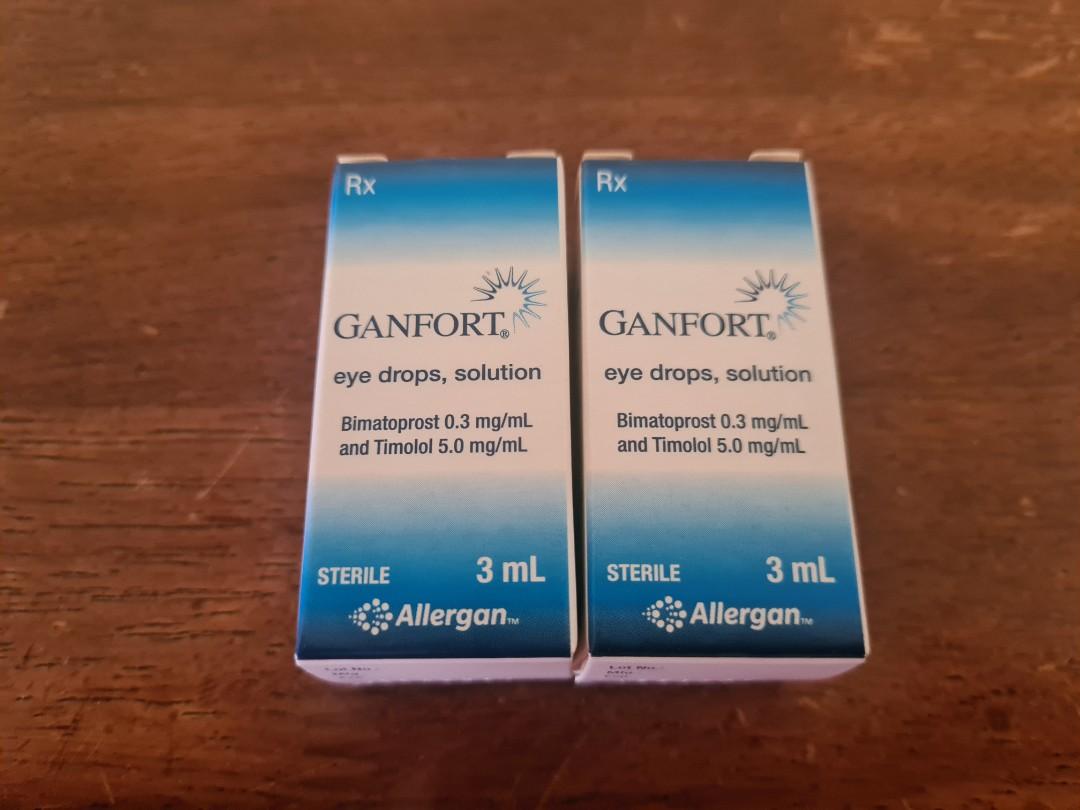 Ganfort Eye Drops, Beauty & Personal Care, Vision Care on Carousell