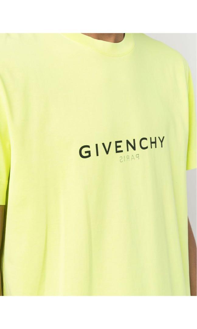 Yellow givenchy shirt discount