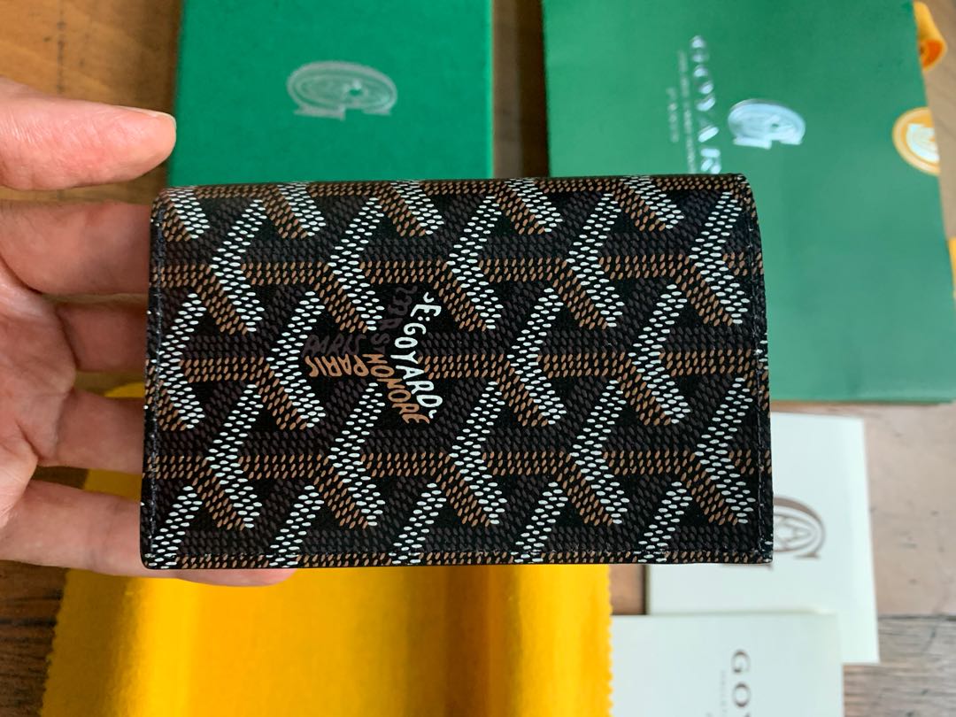 Maison Goyard - Money Clipper Wallet (Black), Luxury, Bags & Wallets on  Carousell