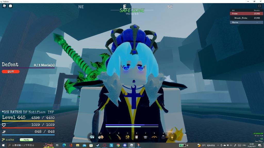 GPO moria set! Moria outfit, tophat and necklace, 興趣及遊戲, 玩具 & 遊戲類