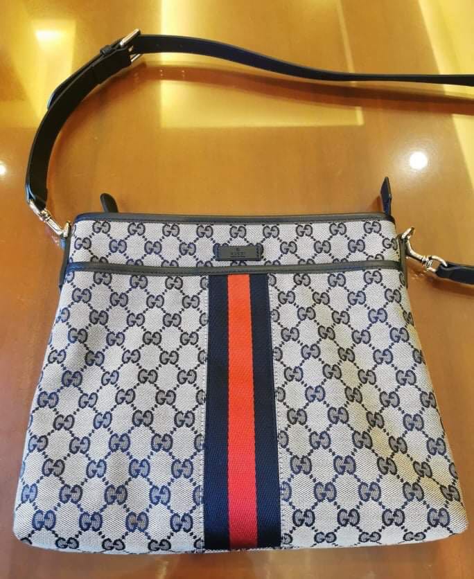 Gucci Sling Bag, Luxury, Bags & Wallets on Carousell