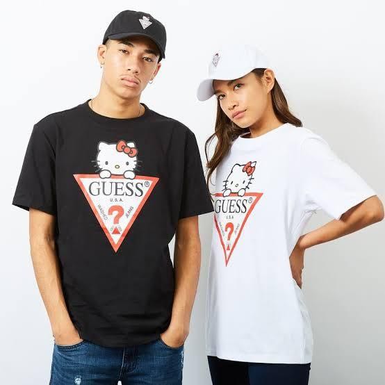 Guess x Hello Kitty T-shirt, Women's 