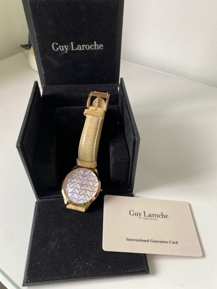 Guy laroche timepieces discount