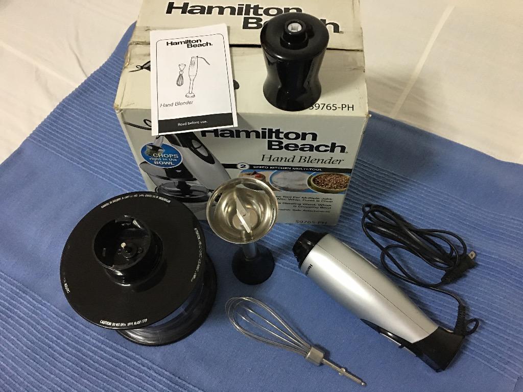 HAMILTON BEACH 59765 HAND BLENDER, TV & Home Appliances, Kitchen