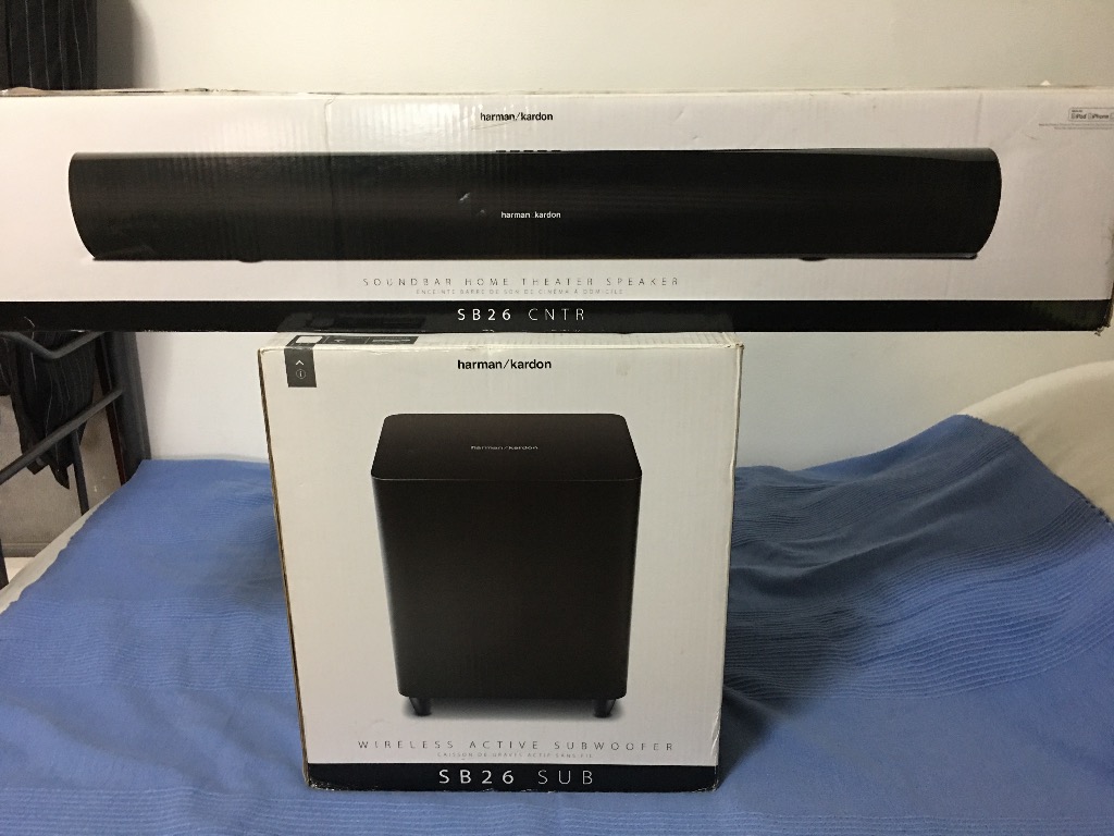 harman / kardon SOUNDBAR HOME THEATER SPEAKER & SUBWOOFER SB26, Audio