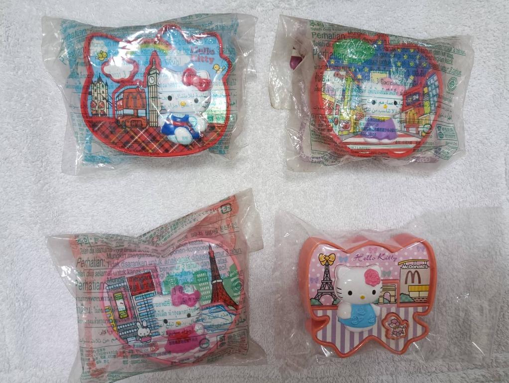 Hello Kitty Trinket Boxes From McDonalds Happy Meal (Category: Character Goods) located in Manila. Submitted by awesomevids2k (Listing ID 1168696753, Image 1). Description: Complete set of 4 (Paris, Tokyo, New York and London) pre loved toys from my collection. quality is f - vf item is in used condition selling very low rush sale cheap https://shp.ee/h5myu43 .