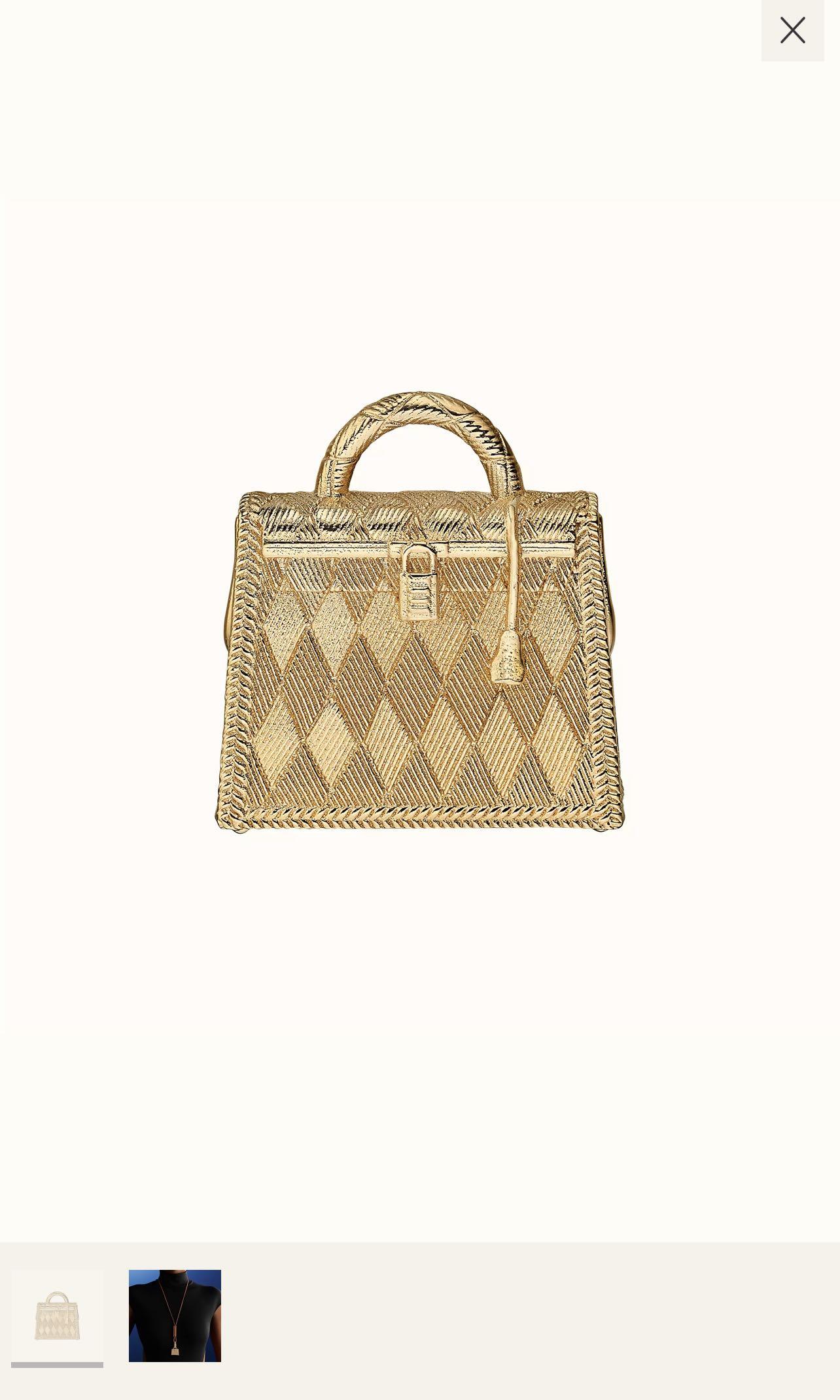 Hermès Curiosite Kelly Guilloche Charm - Gold Bag Accessories
