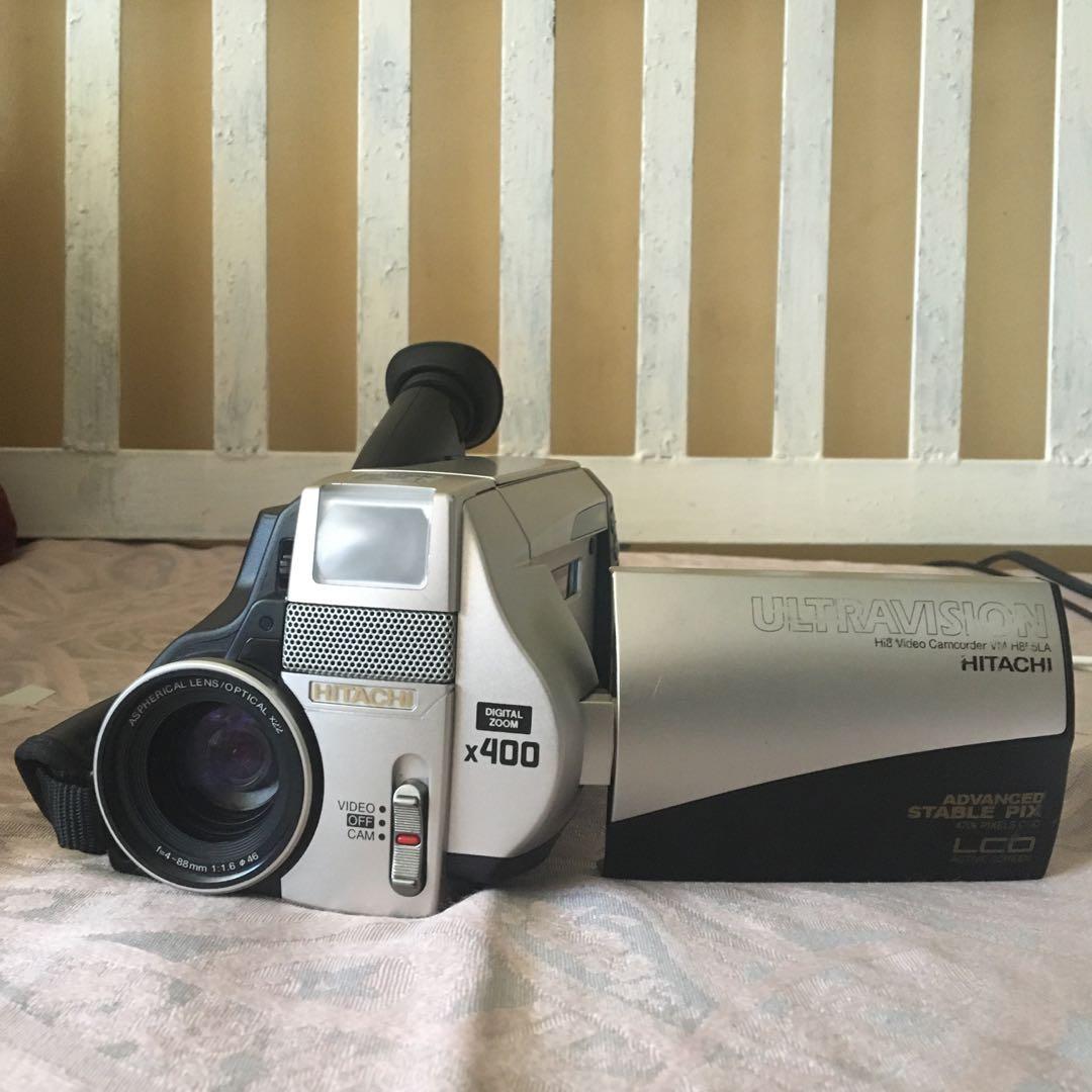 Hitachi Ultravision Hi8 Video Camcorder (retro), Photography, Cameras