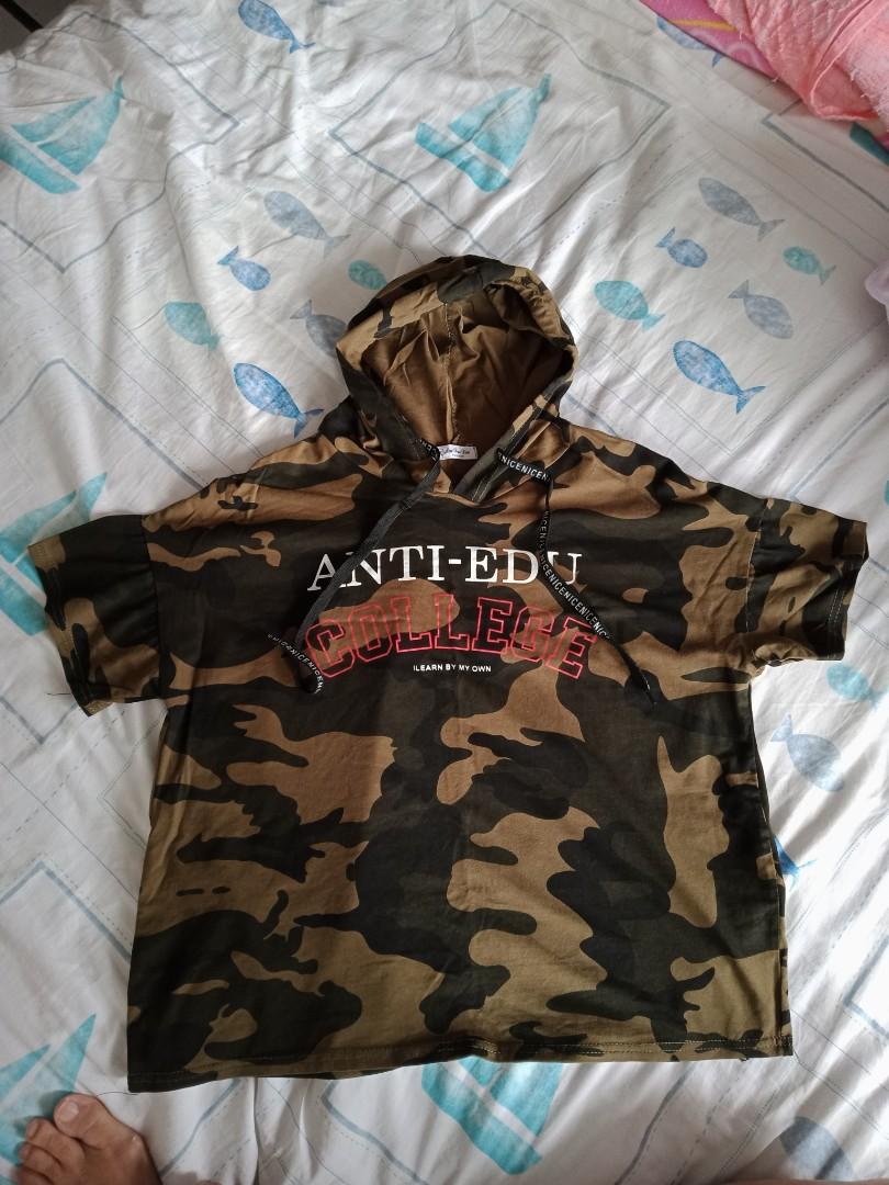 Army print hoodies 2025