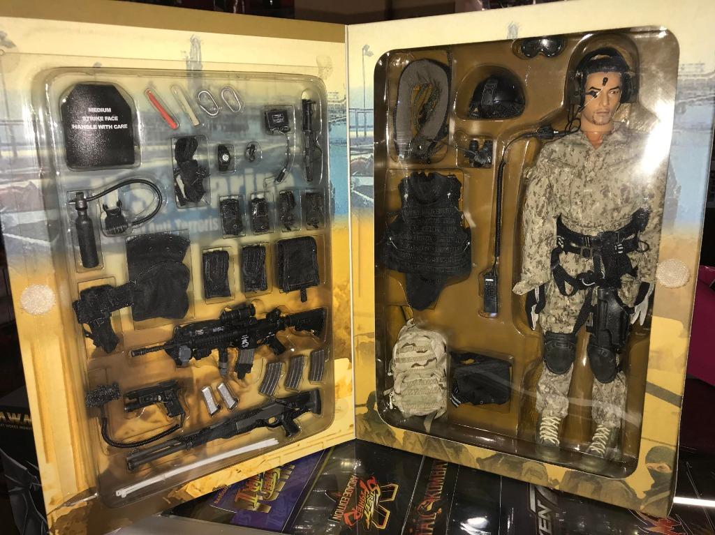 Hot Toys 1/6 U.S Marine 1st Fleet Anti - Terrorism Security Team 