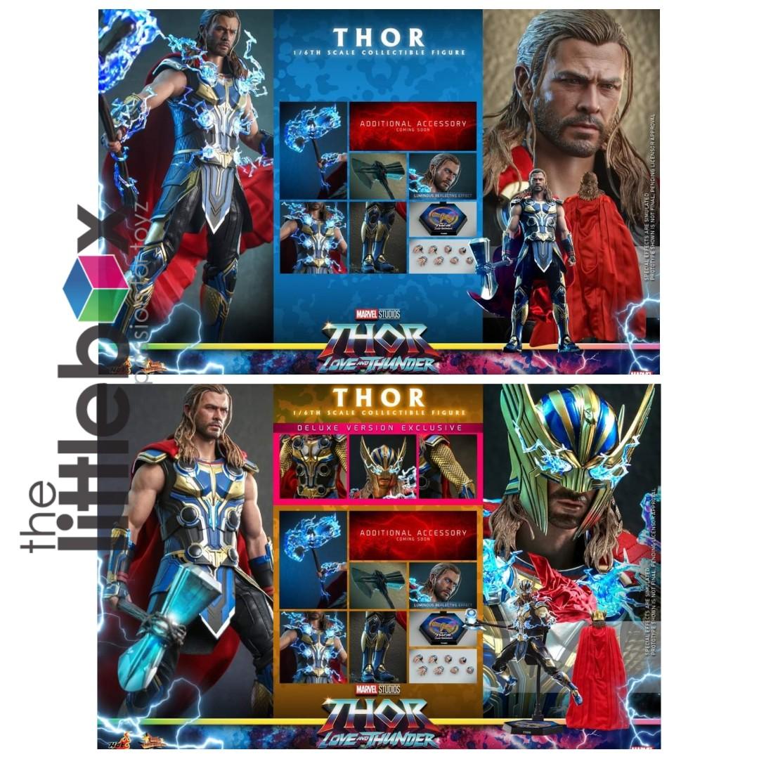 Hot Toys Thor: Love and Thunder - 1:6 Scale Collectible Figure (Deluxe  Version) MMS656