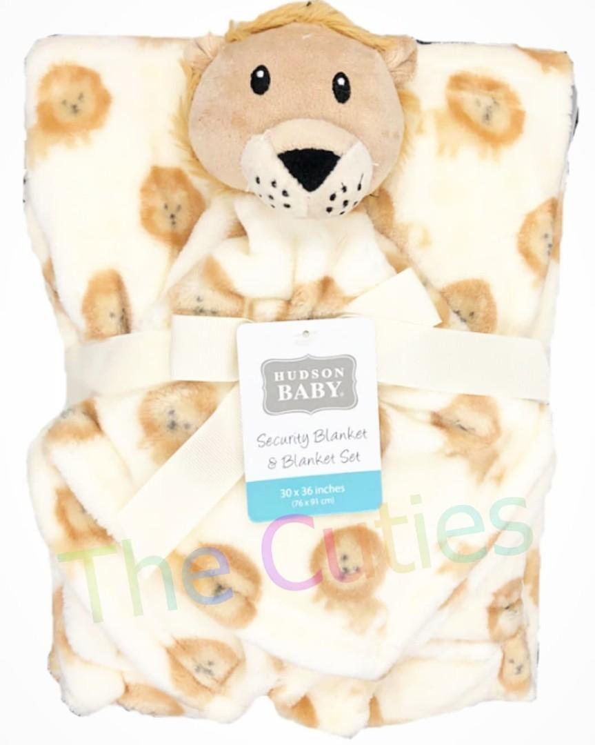 Hudson baby security blanket and blanket set hotsell