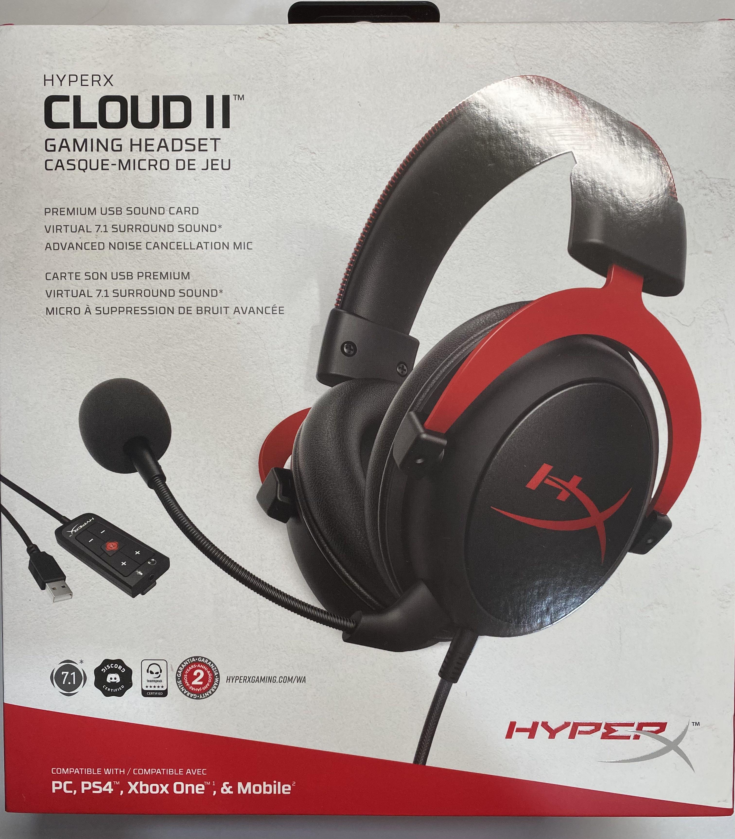 Hyperx cloud 2 xbox one usb sale