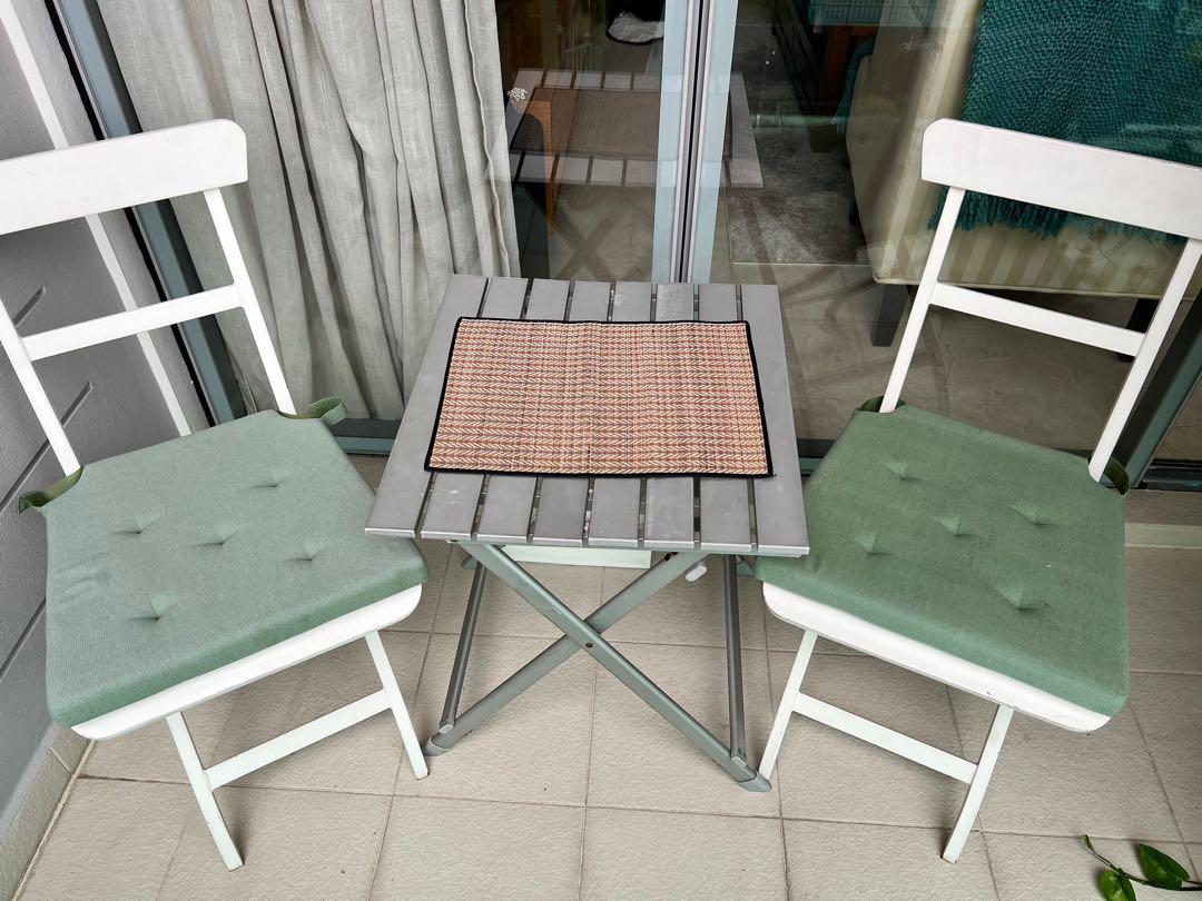 IKEA balcony furniture, Furniture & Home Living, Furniture, Tables