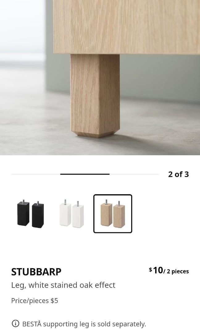 Ikea Besta Legs Stubbarp, Furniture & Home Living, Furniture, TV