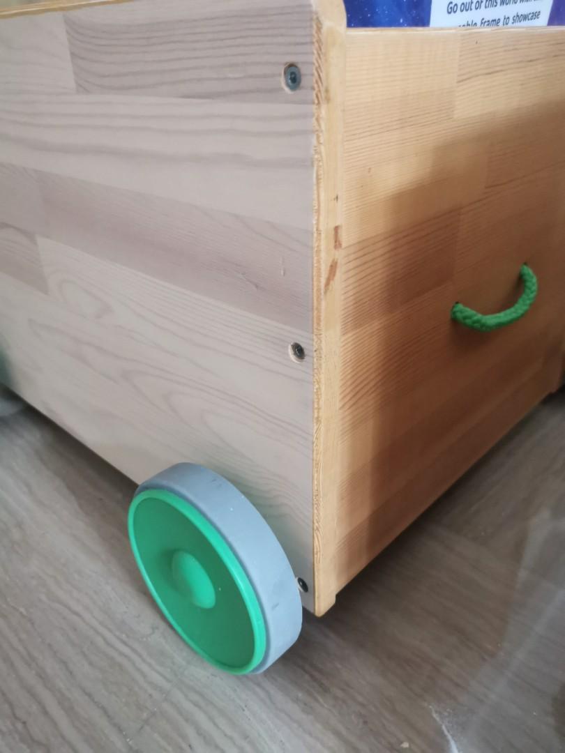 IKEA FLISAT Toy storage with wheels / Cart, Furniture & Home Living, Home Improvement