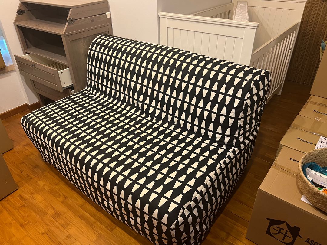 Reach out disappear please do not IKEA Sofa Bed, Furniture & Home Living, Furniture, Bed Frames & Mattresses  on Carousell
