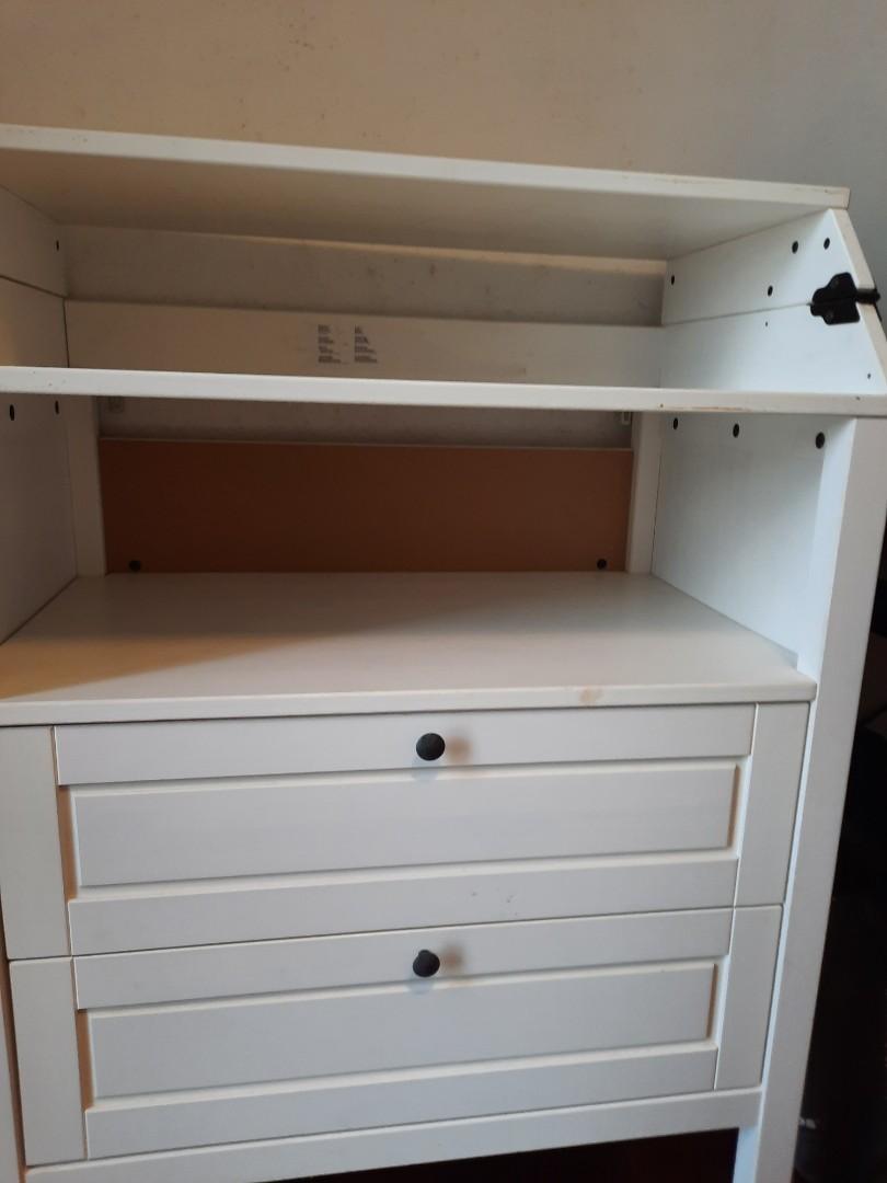Ikea Sundvik baby changing table with chest of drawers, Babies & Kids