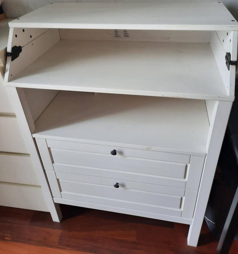 Ikea Sundvik baby changing table with chest of drawers, Babies & Kids