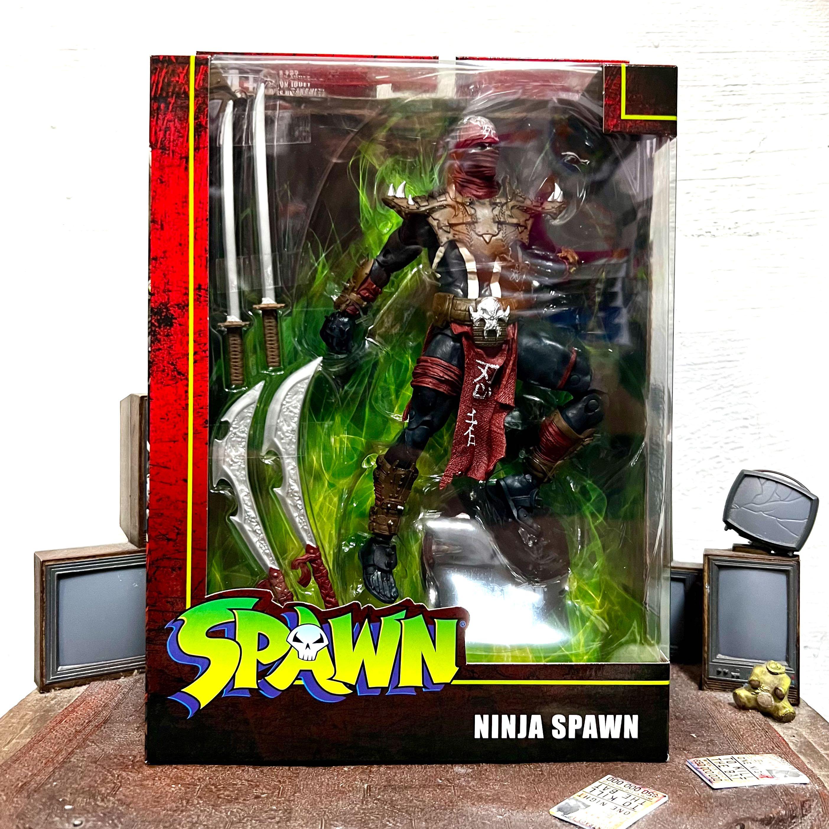 In hand] Mcfarlane Toys Spawn Wave 3: Ninja Spawn, Hobbies Toys