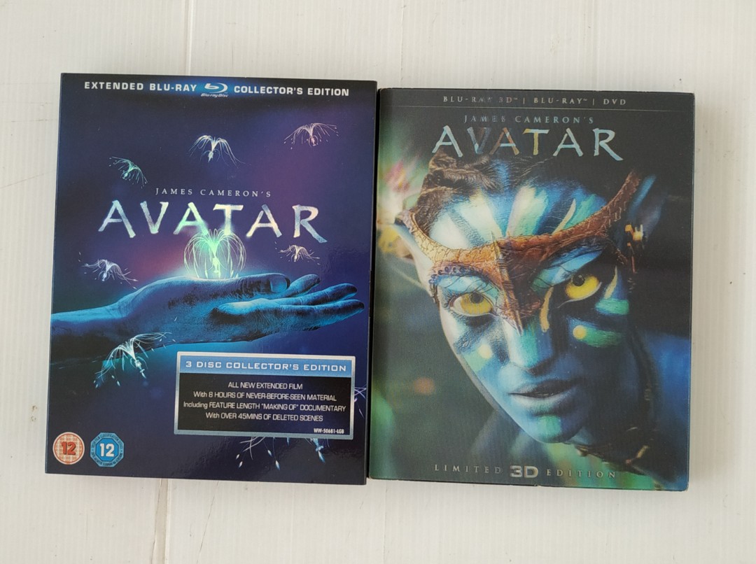 James Cameron's - Avatar Extended Blu-Ray Collector's Edition 3-Disc ...