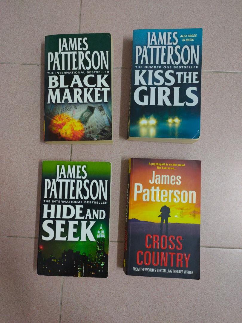 Seek　Magazines,　Country,　1.　Cross　Black　2.　Thriller　Carousell　Kiss　on　James　Girls　Hobbies　3.　Hide　Market　4.　Patterson　and　Storybooks　Books　Books　the　Toys,