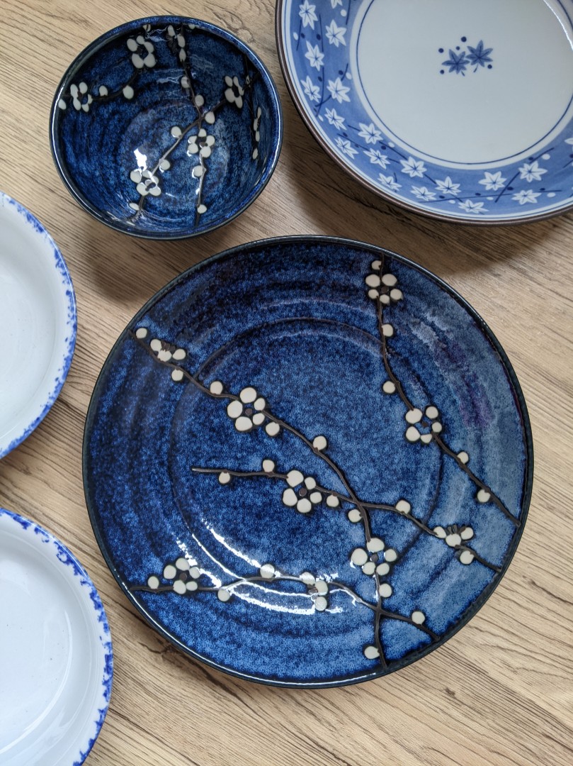 Japanese bowls & plates, Furniture & Home Living, Kitchenware