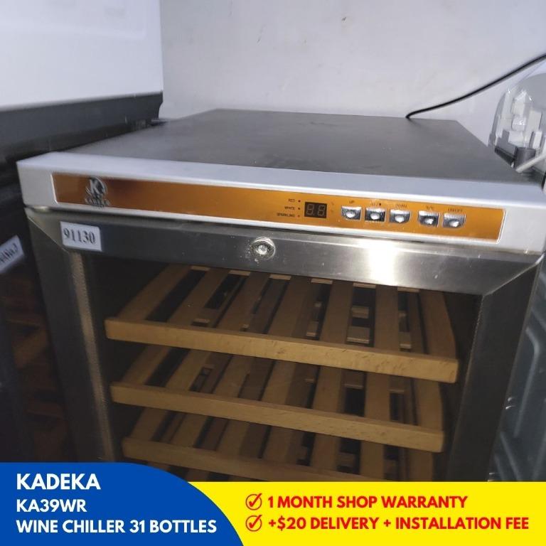 KADEKA WINE CHILLER 31 BOTTLES_KA39WR, TV & Home Appliances, Kitchen