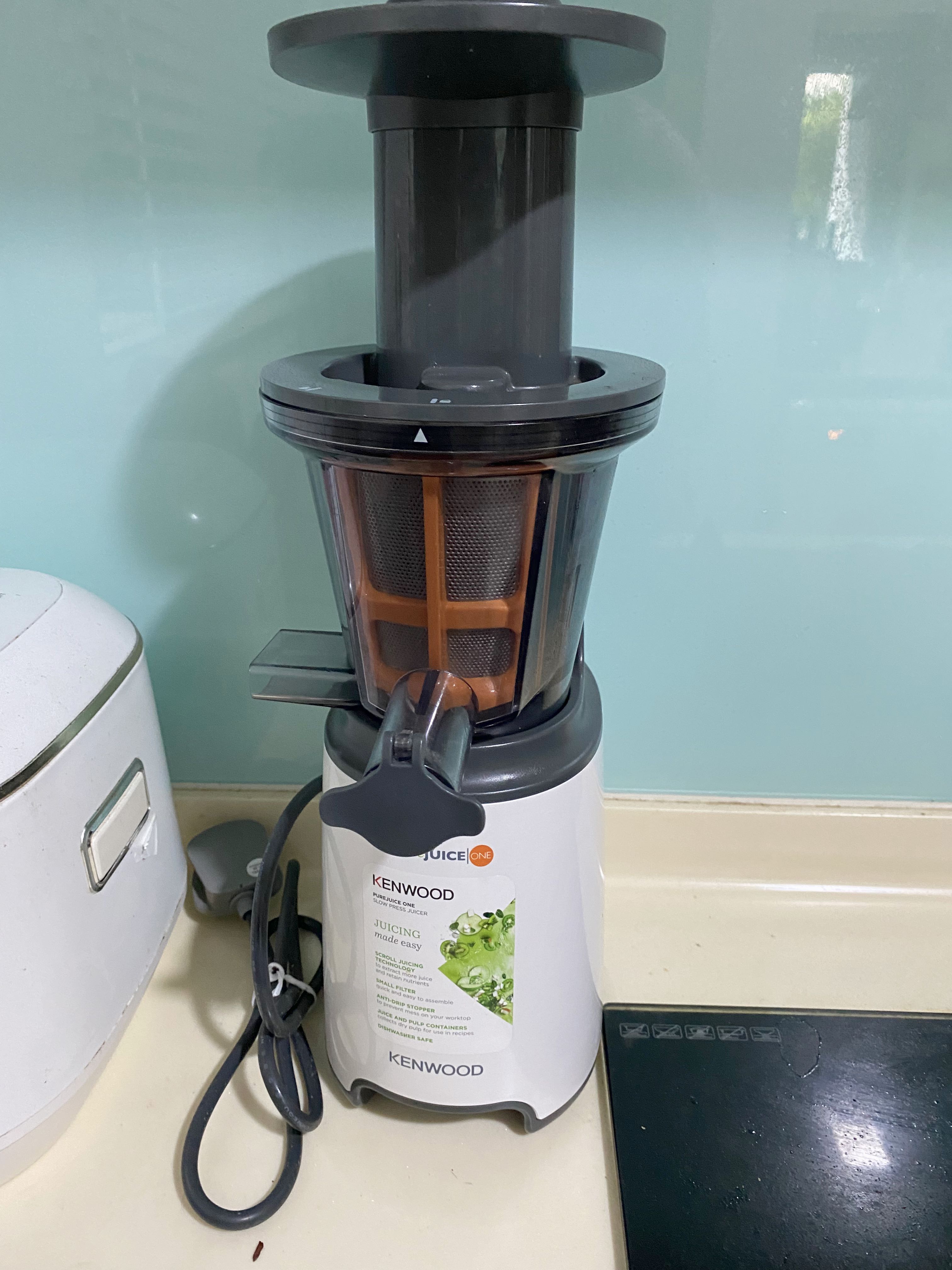 Kenwood pure juice one (slow juicer, 99 new), TV & Home Appliances