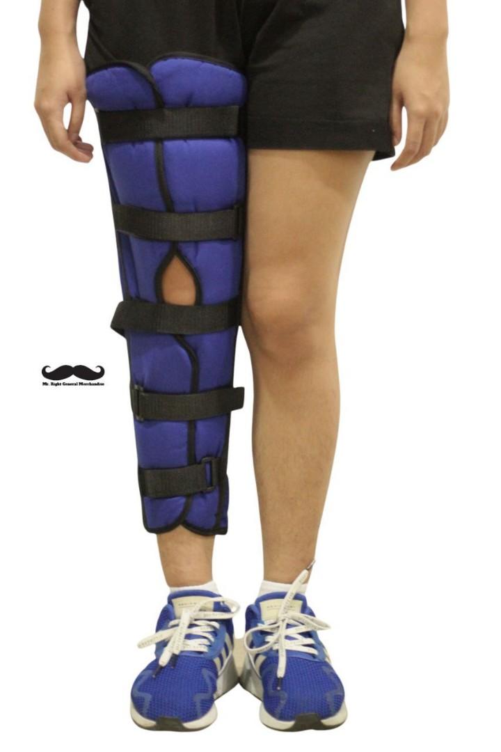 knee immobilizer support brace (Category: Medical Supplies & Tools) located in Quezon City. Submitted by mrrightgeneralmerchandise (Listing ID 1168626967, Image 1). Description: Knee Immobilizer 21 inch small -black n navy blue medium-navy blue large -blue 09918558384 open for bulk purchase discount open for medical suppliers retailers wholesalers This knee splint is used to immobilize the knee after a serious injury. Adjustment is easy to achiev
