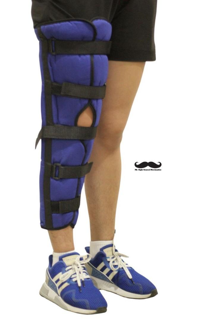 knee immobilizer support brace (Category: Medical Supplies & Tools) located in Quezon City. Submitted by mrrightgeneralmerchandise (Listing ID 1168626967, Image 3). Description: Knee Immobilizer 21 inch small -black n navy blue medium-navy blue large -blue 09918558384 open for bulk purchase discount open for medical suppliers retailers wholesalers This knee splint is used to immobilize the knee after a serious injury. Adjustment is easy to achiev