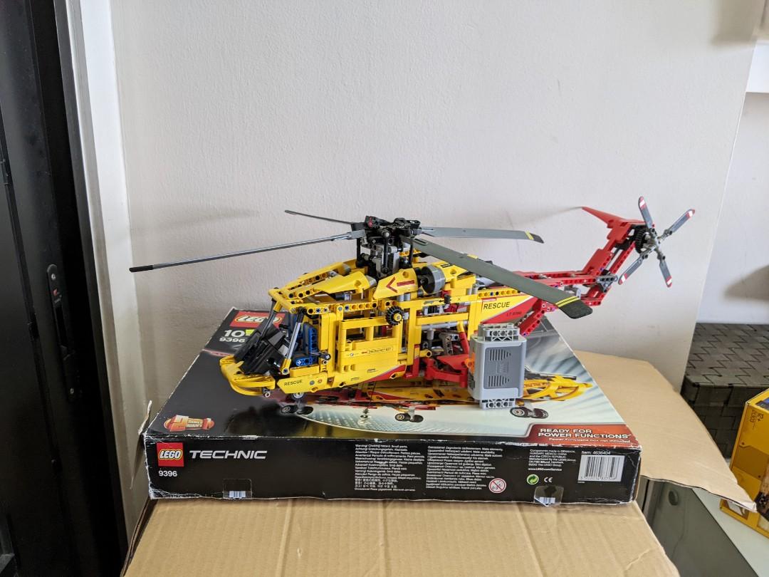 Lego technic helicopter top 9396 power functions