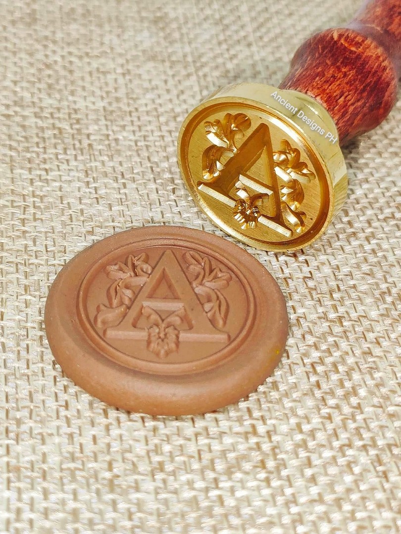 Letter A wax seal stamp, Hobbies & Toys, Stationary & Craft, Craft