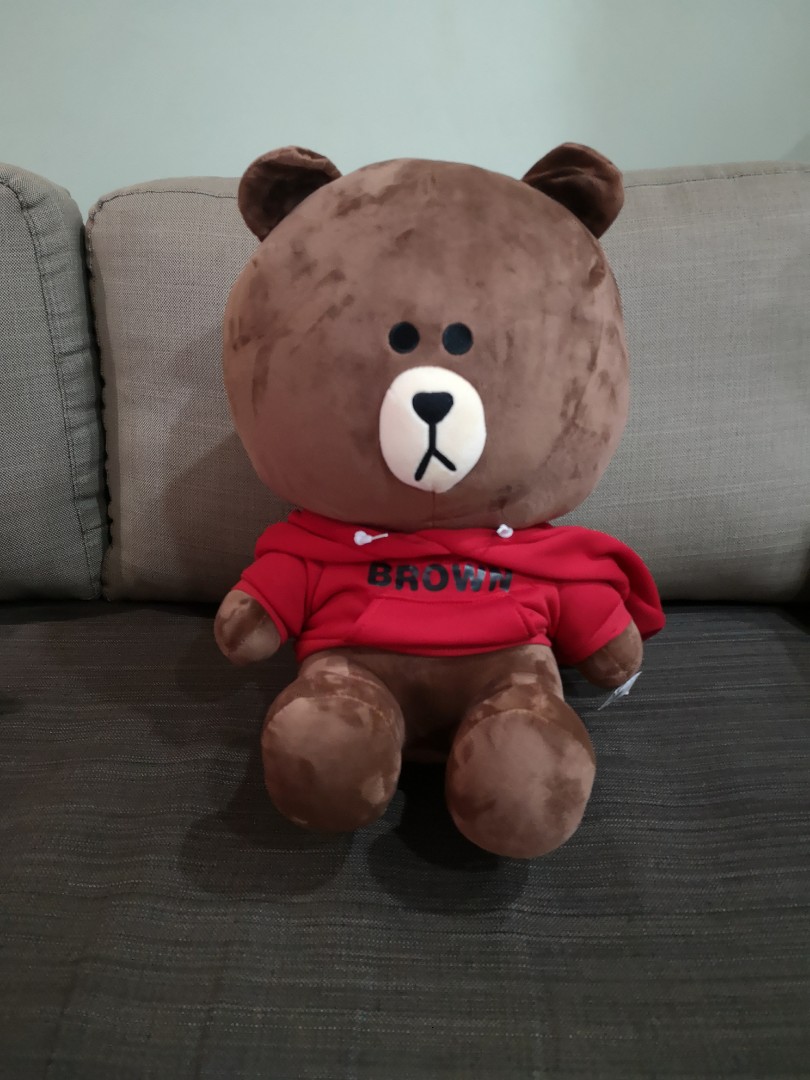 Big LIne Brown Bear Soft Toy, Hobbies 