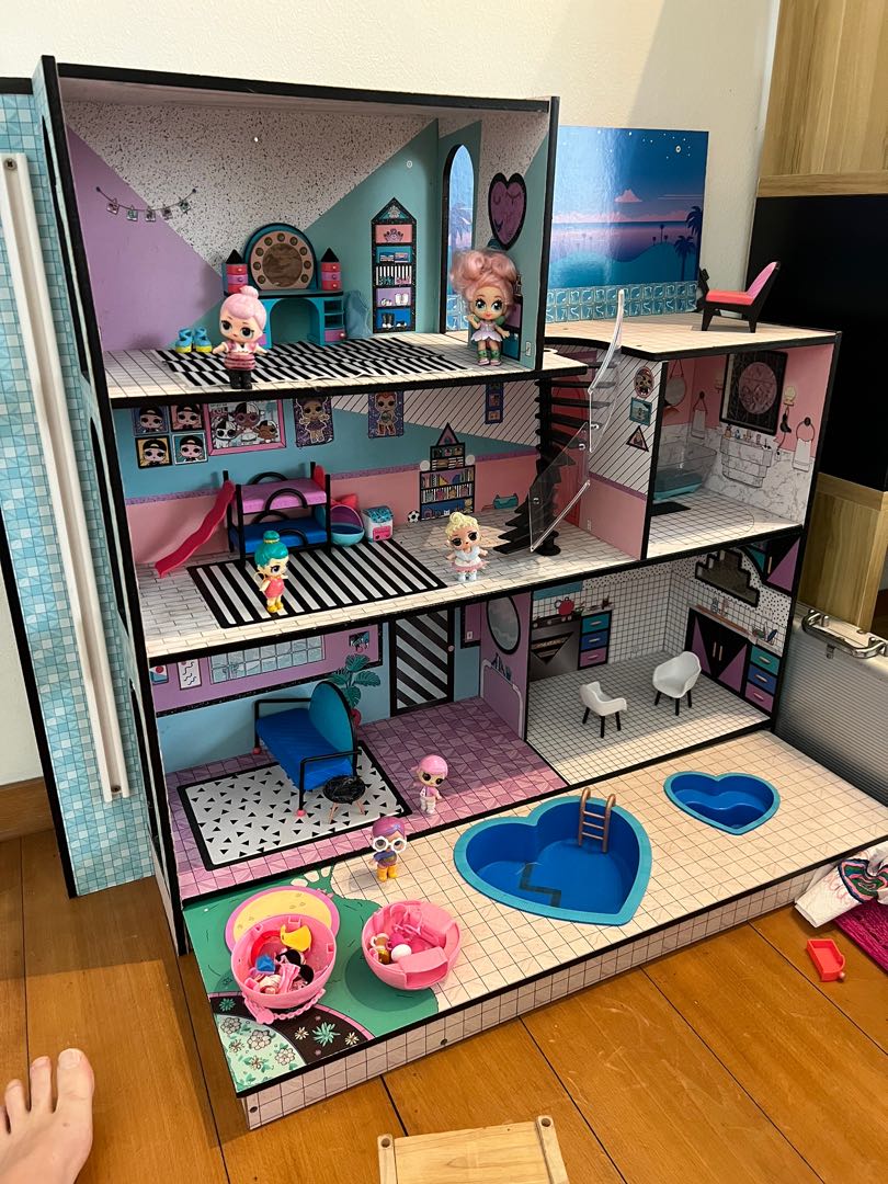 L.O.L. LOL Surprise Clubhouse Dolls Club House, Hobbies & Toys,