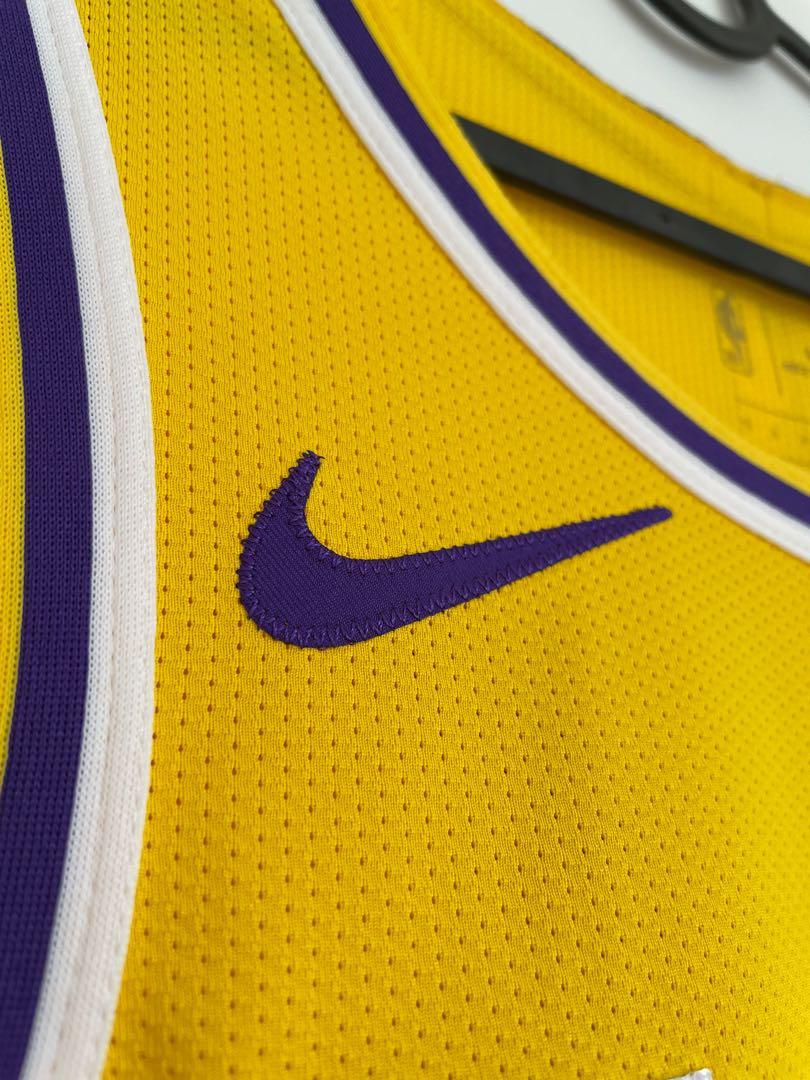 Los Angeles Lakers Nike Icon Authentic Jersey - LeBron James- Mens