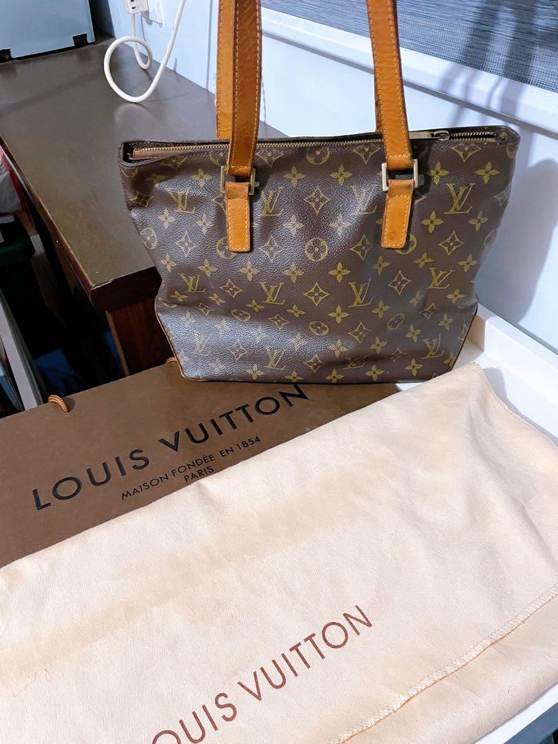 Sold at Auction: Louis Vuitton, LOUIS VUITTON CABAS PIANO MONOGRAM CANVAS  BAG