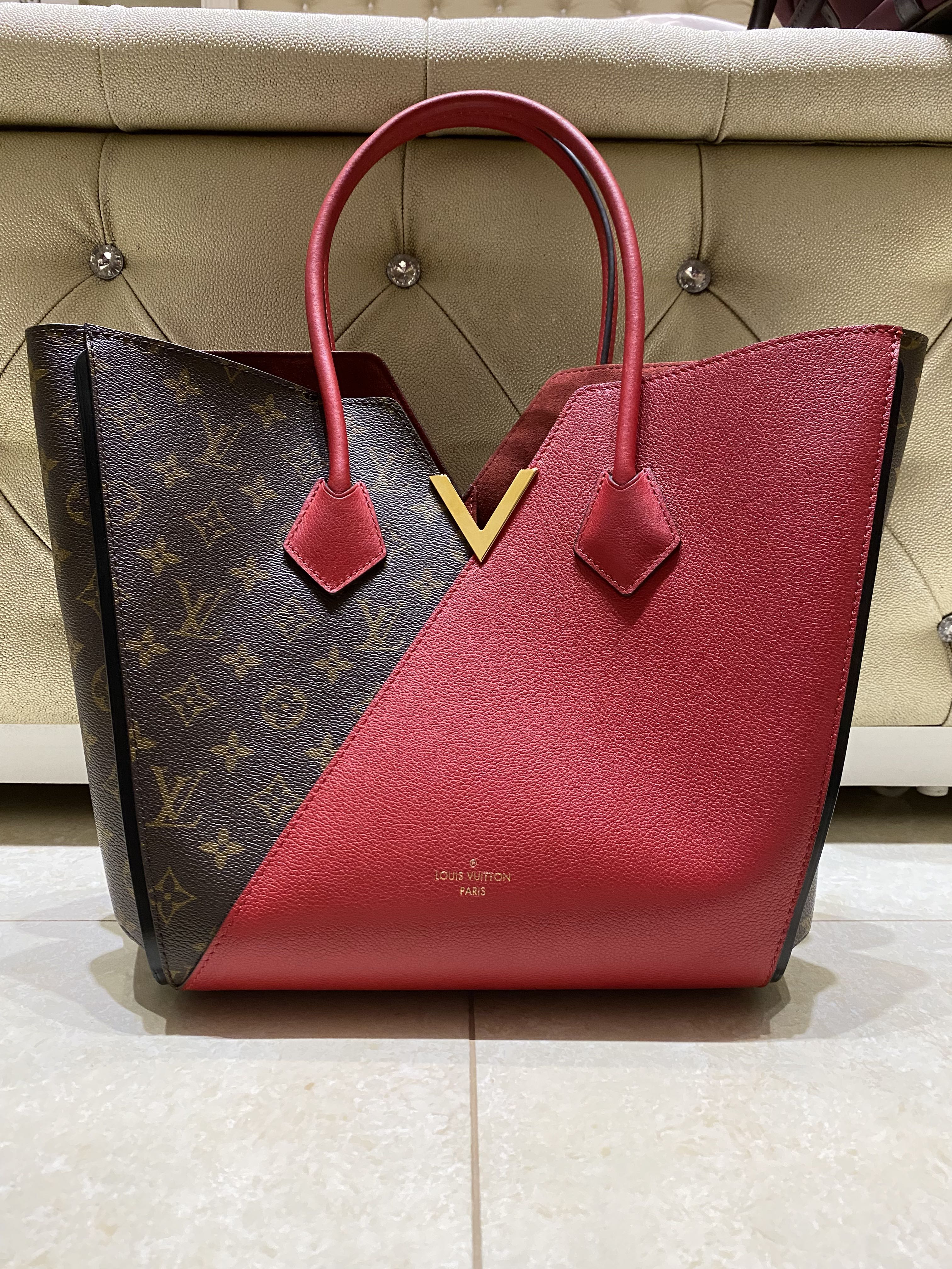 Louis Vuitton Kimono Monogram - Red, Luxury, Bags & Wallets on Carousell