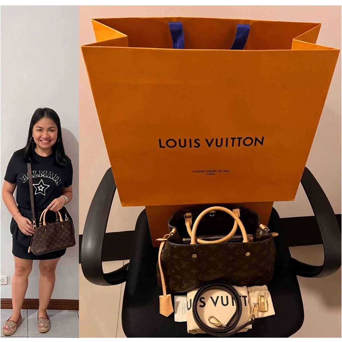 Lv montaigne bb, Luxury, Bags & Wallets on Carousell