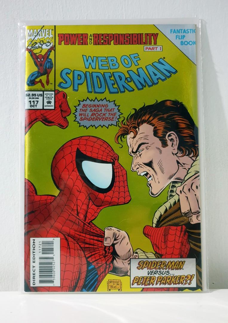Marvel comics : Amazing Spider-man. Power and Responsibility. Ben Reilly,  Hobbies & Toys, Books & Magazines, Comics & Manga on Carousell