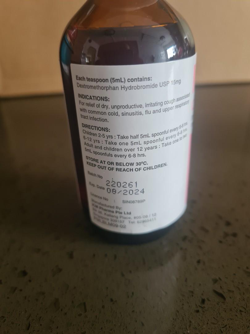 Metophan cough Syrup, Beauty & Personal Care, Oral Care on Carousell