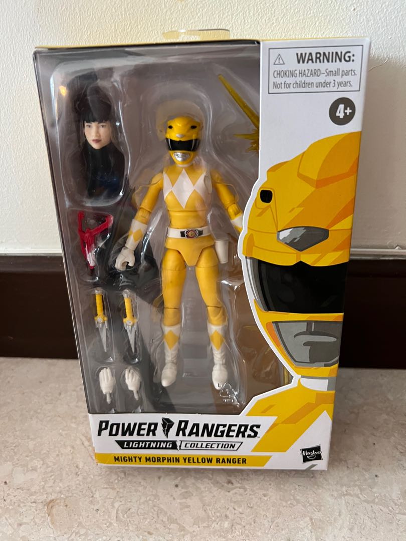 Yellow Power Ranger Tiger Mighty Morphin Power Rangers Yellow Ranger Sabretooth Tiger Trini MMPR ...
