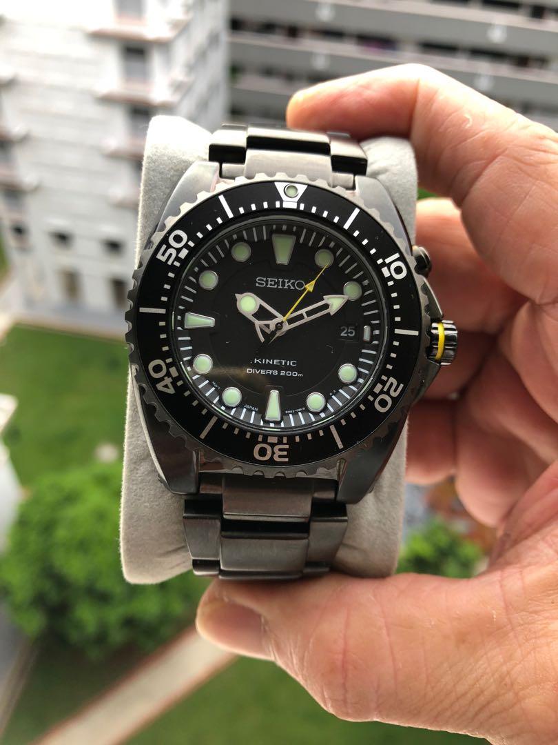 Mint. Seiko kinetic SKA427P1 aka BFK, Men's Fashion, Watches & Accessories,  Watches on Carousell