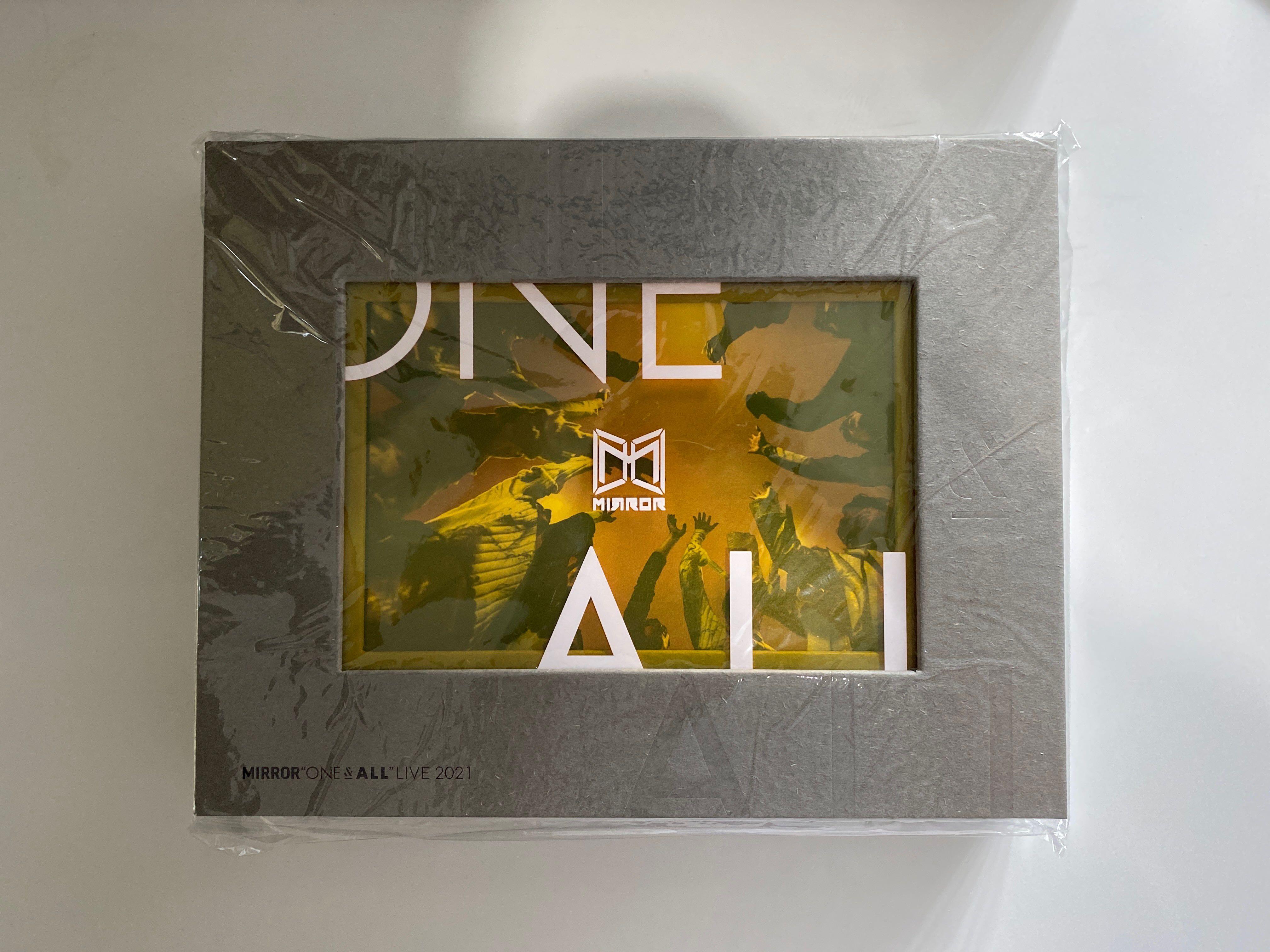 (含寶麗來) Mirror 2021 one and all concert, 興趣及遊戲, 收藏品及紀念品, 明星周邊 Carousell