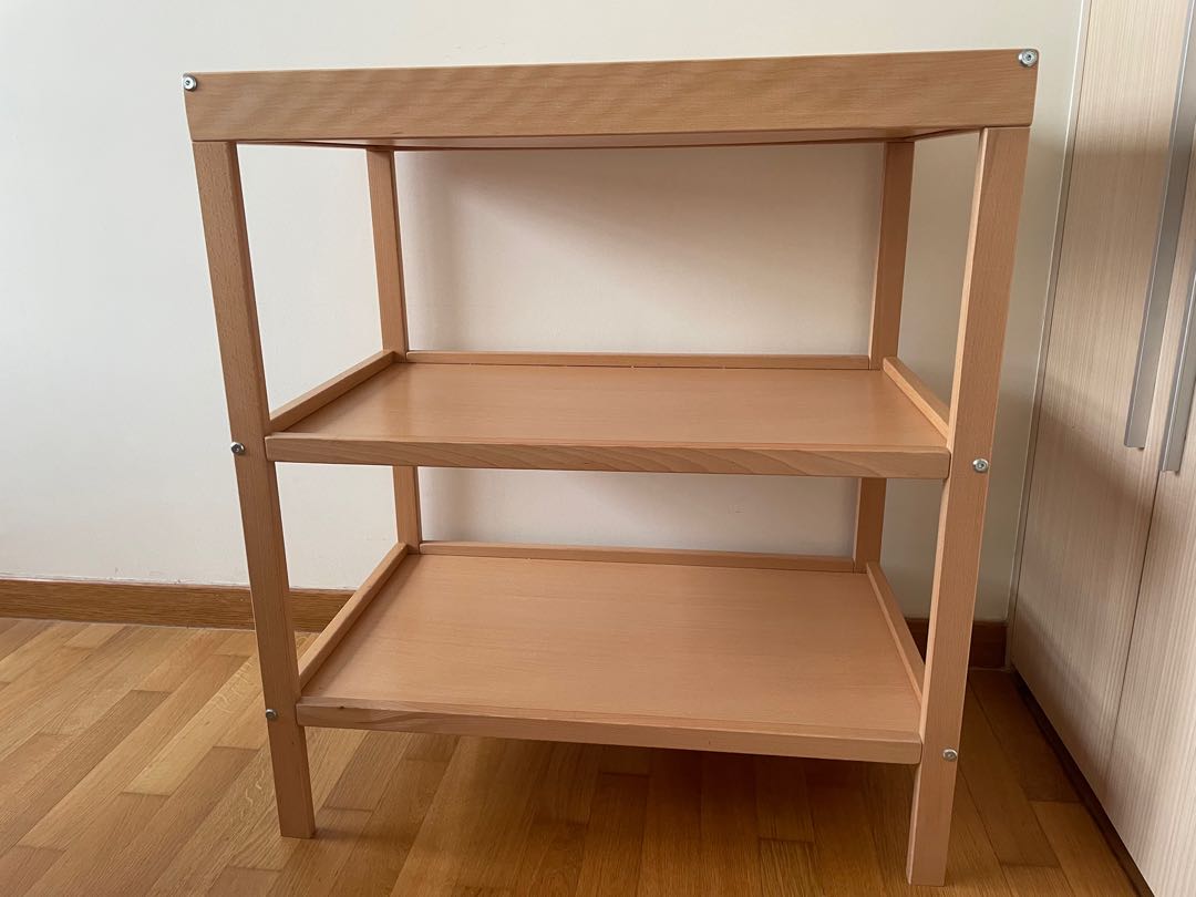 Mothercare changing table with 2 shelves, Babies & Kids, Bathing