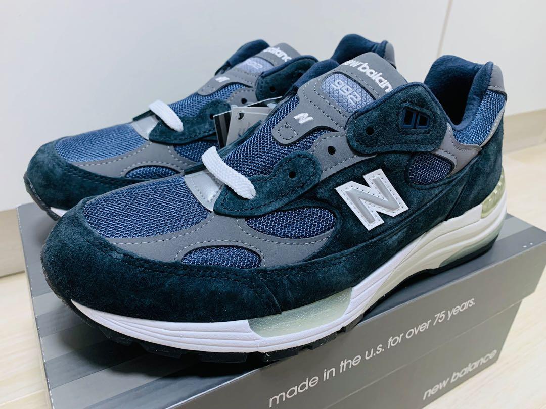New balance 992 top bleu