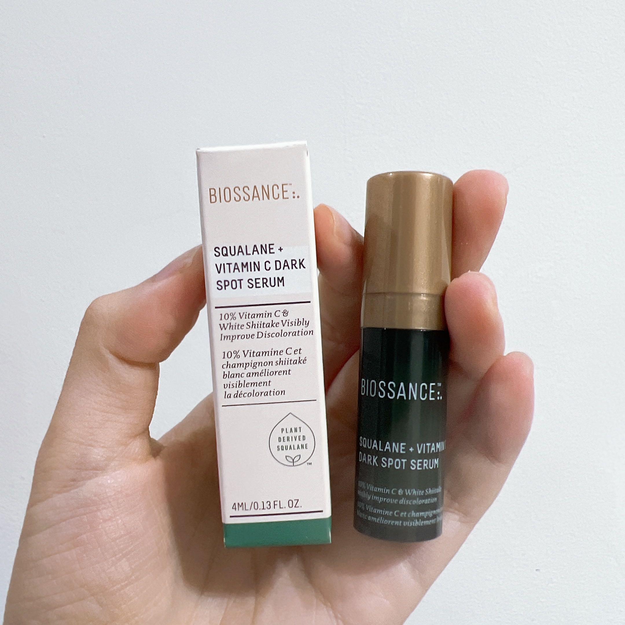 *New* Biossance Squalane + Vitamin C Dark Spot Serum 4ml, Beauty